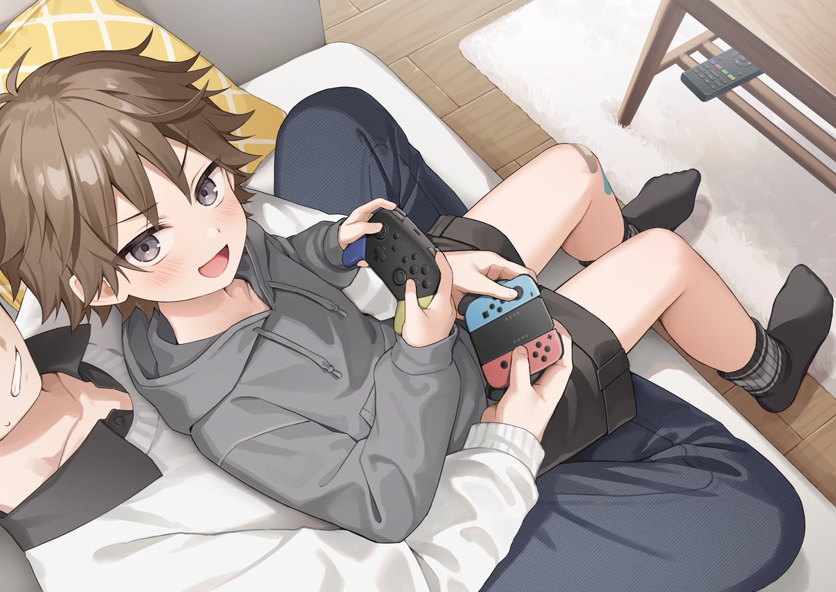 Otakiom's tweet photo. I simply hate doujinshi where the shota is used as a tool for degenerate pleasure, when the shota's own pleasure is disregarded in the process, turning him into a mere doll.

To me, this type of depiction closely resembles the behavior of real pedophiles and sexual predators—something I detest.

I value doujinshi where the shota is engaged and involved in the act, where there is genuine affection and the focus is on mutual ecstasy.

Original art link:
Skeb | かぼす #pixiv https://t.co/LRBHyJFjHV