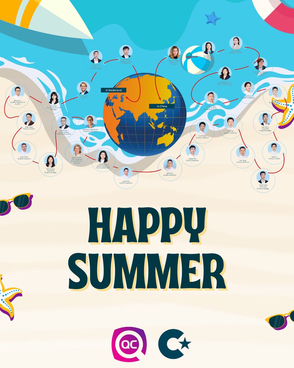 CoolenChina's tweet photo. Dank aan ons geweldige team voor jullie inzet en betrokkenheid. 

Namens het hele team wensen we jullie een fantastische en zorgeloze zomer toe! Ook tijdens de zomer blijven we gewoon bereikbaar. https://t.co/PJscZc8Olv