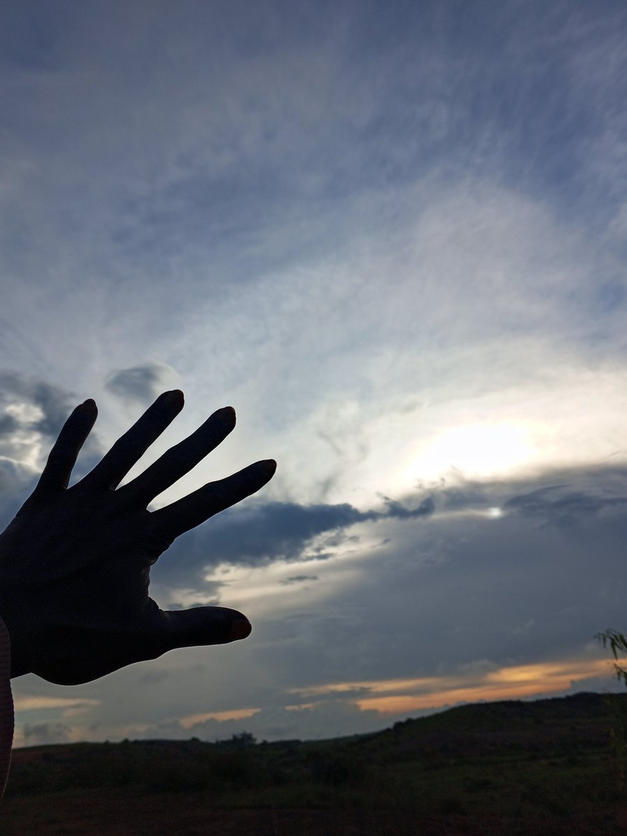 JUST2MADD's tweet photo. 21-07-2026

I went to the farm to control blight and apply fertilizer to the crops. By the time I finished, the sun was already setting, say around 6PM. The sky looked cool, so I decided to capture the moment. Just a few photos to remember the day, or maybe not...😁 https://t.co/3soyusHlga