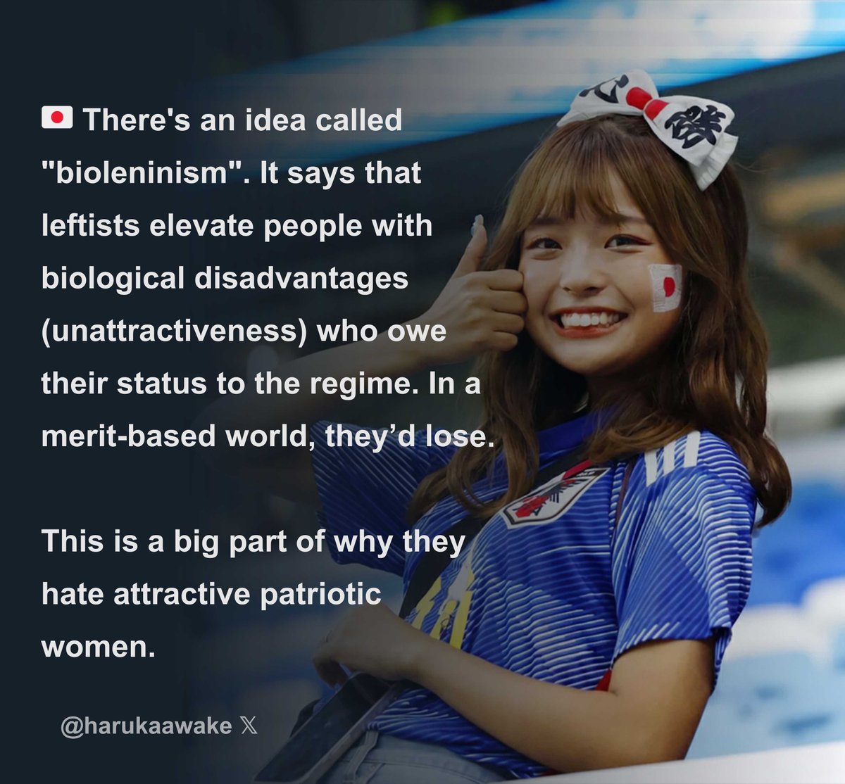 harukaawake's tweet photo. Bioleninism is a real thing. Not only are leftists mentally unwell, they're also physically quite unattractive. 

You see this trend everywhere in every country. https://t.co/sCecPtVevy