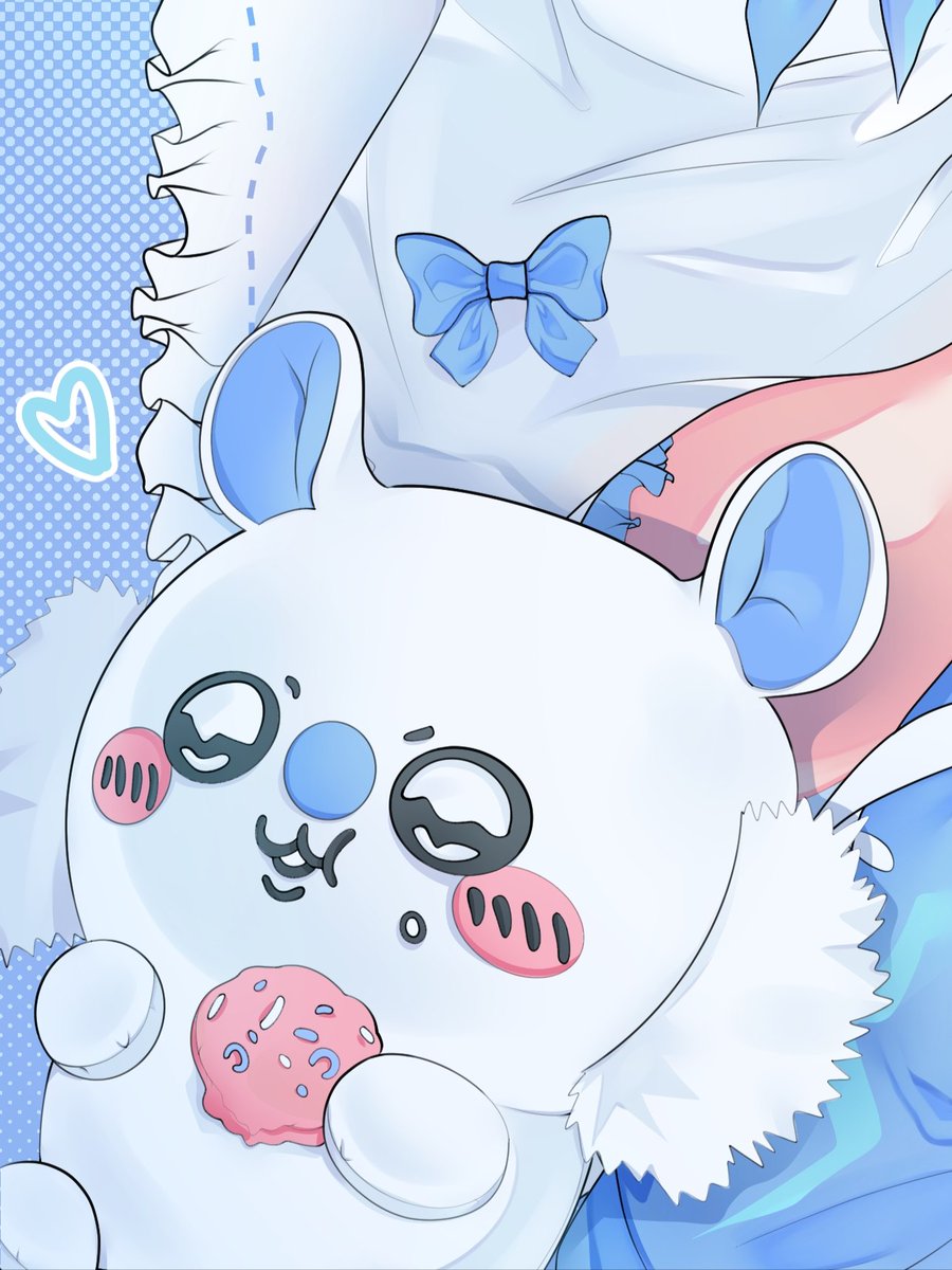 kv1rt11's tweet photo. it's finished!! 

#anime #animedrawing #digitalart #animegirl #cutekawaii #digitalpainting #fanart #humanization #momonga #chiikawa #chiikawafanart https://t.co/kLyo4OihbY