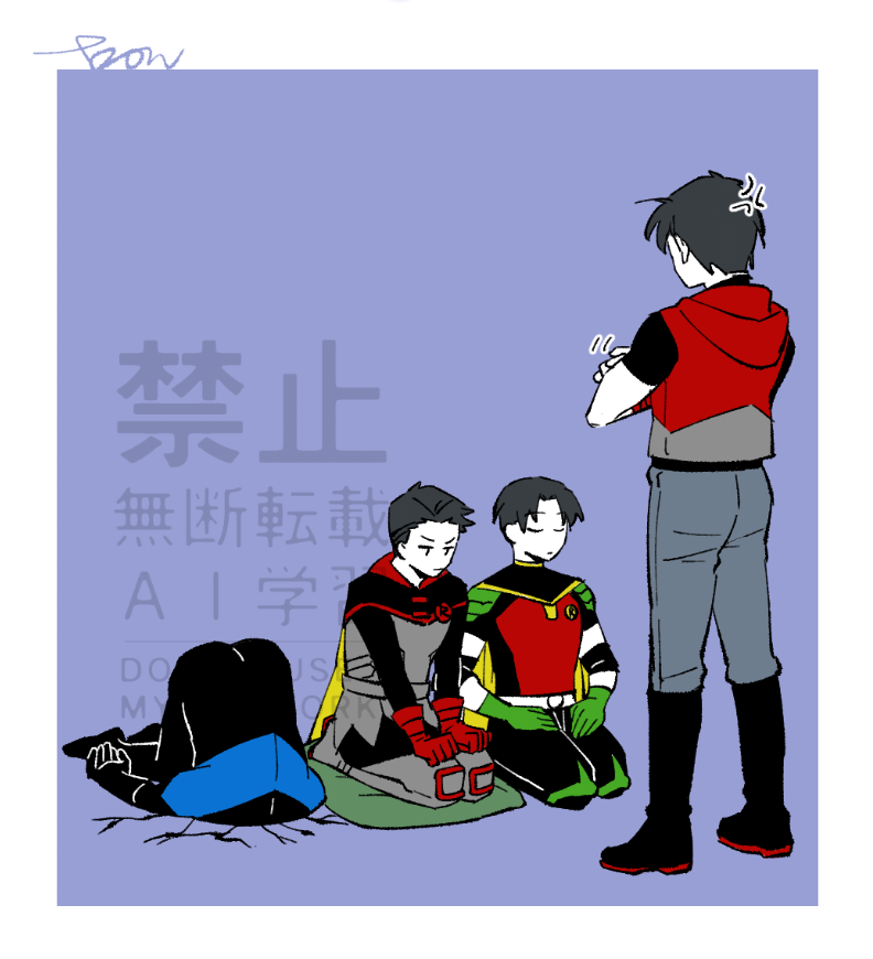 KoonoDc's tweet photo. 滿好看的我就代了一下
#JasonTodd #BatFamily https://t.co/YMemZacAsD