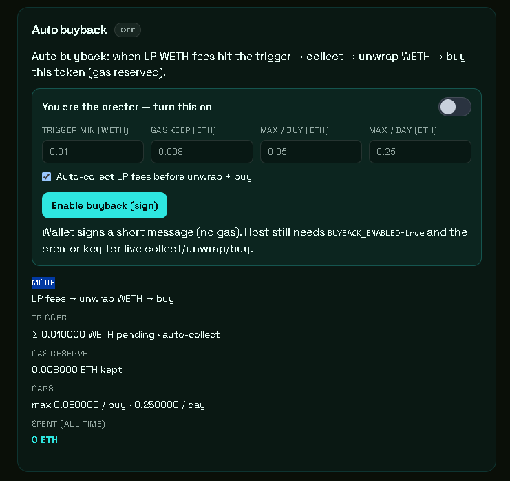 MezzanineDAO's tweet photo. adding buybuy automation for projects that use the launchpad

https://t.co/3AZZuWHQK4 https://t.co/97ltH33OZ9
