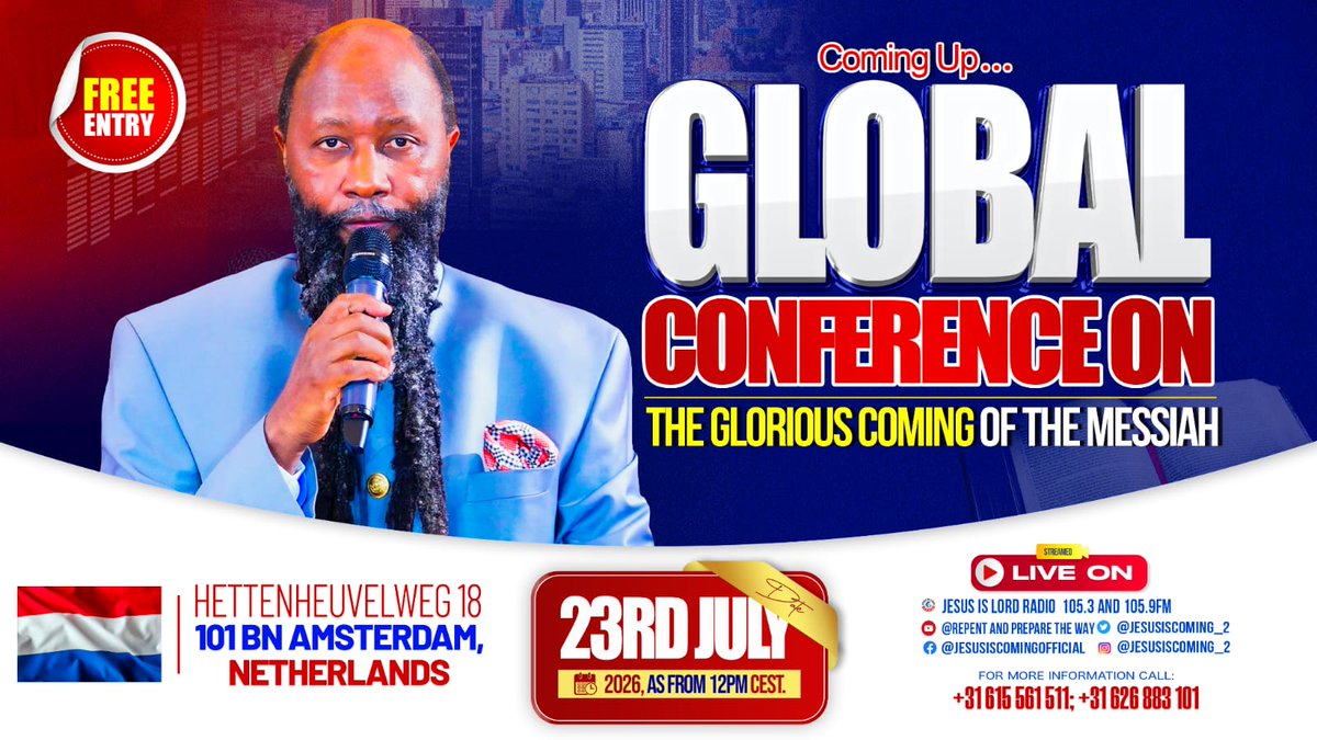 NewtonWasike4's tweet photo. Your greatest possession is not your house, career, or reputation, it is your soul. Guard it carefully for its the devil's prime target 

 #TheGloriousComing   of the Messiah is near. Be tuned in, LIVE NOW https://t.co/E9muic0koi