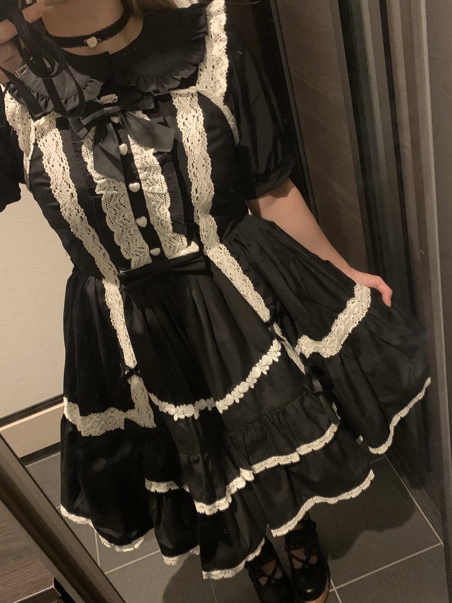 hitomi_htb's tweet photo. シャルミのガーリーリボンジャンスカ
ぐぅ可愛い😍💕
OPもめっちゃ可愛かったんよなぁー
このクオリティで1万円台はほんと企業努力ありがとうって感じ。
#chalmiere 
#axes 
#ロリィタ https://t.co/3xyfokQRY7