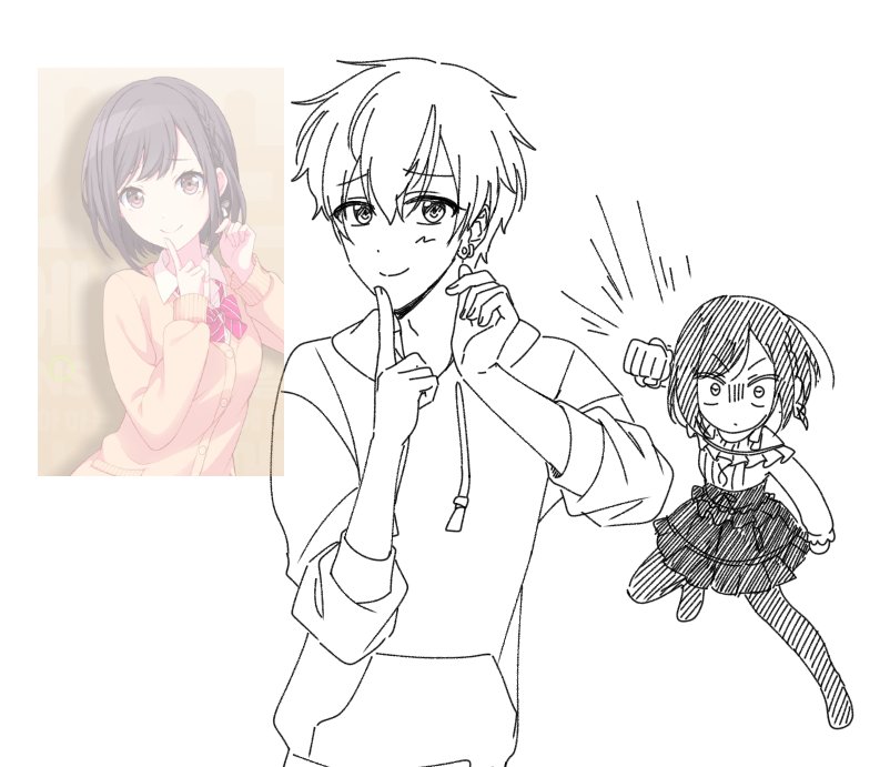 NotHave_JAA's tweet photo. 시노노메남매
누나따라하기 #prsk_FA https://t.co/gov5brwIr4