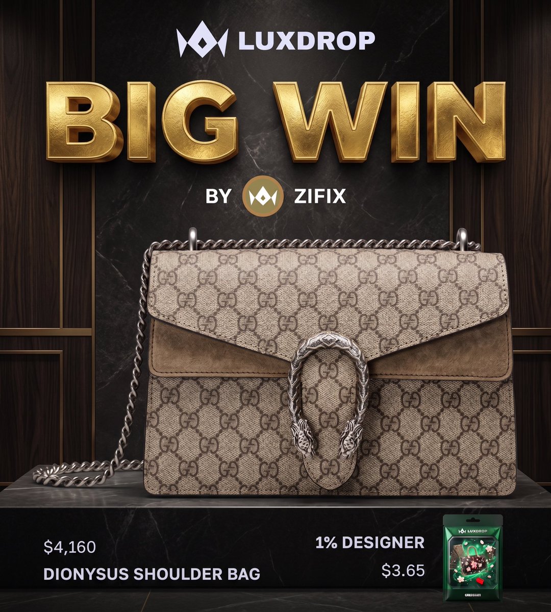 LuxDropCom's tweet photo. Imagine opening a $3.65 Pack and winning $4,160… this user doesn’t have to imagine it, he just did it.

RT + Drop your LuxDrop username below for a chance to win some free juice. 👀 https://t.co/pVIssHeSP7