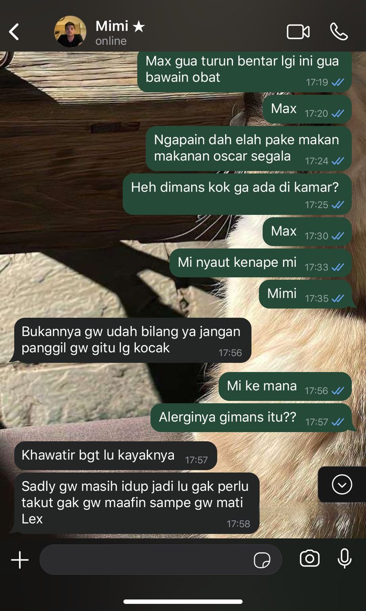 brondongjamgung's tweet photo. #malex one tweet au, isinya albong khawatirin mimi (petname pas msh picirin) tp malah mancing keributan https://t.co/IEltS8AGM3
