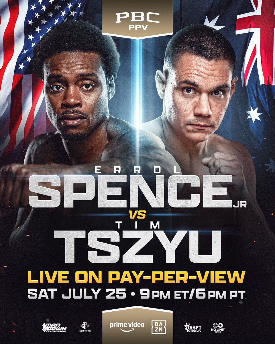 MikeCoppinger's tweet photo. Expect ring walks around 11 p.m. ET on Saturday night on DAZN for Errol Spence’s first fight in three years as he meets Tim Tszyu in a crossroads matchup at middleweight. The fight will take place Sunday morning in Sydney. https://t.co/ihbr2QHVdj