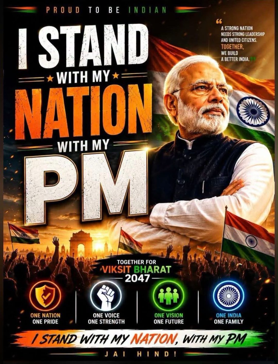 realkumaranup's tweet photo. Repost if you agree.🇮🇳🧿❤️

#IStandWithModiji #SupportModi #PM https://t.co/i0hUk95yOi