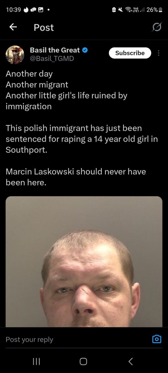 StevenBiggs20's tweet photo. @visegrad24 Deport these disgusting parasites https://t.co/ilvruYMQfU