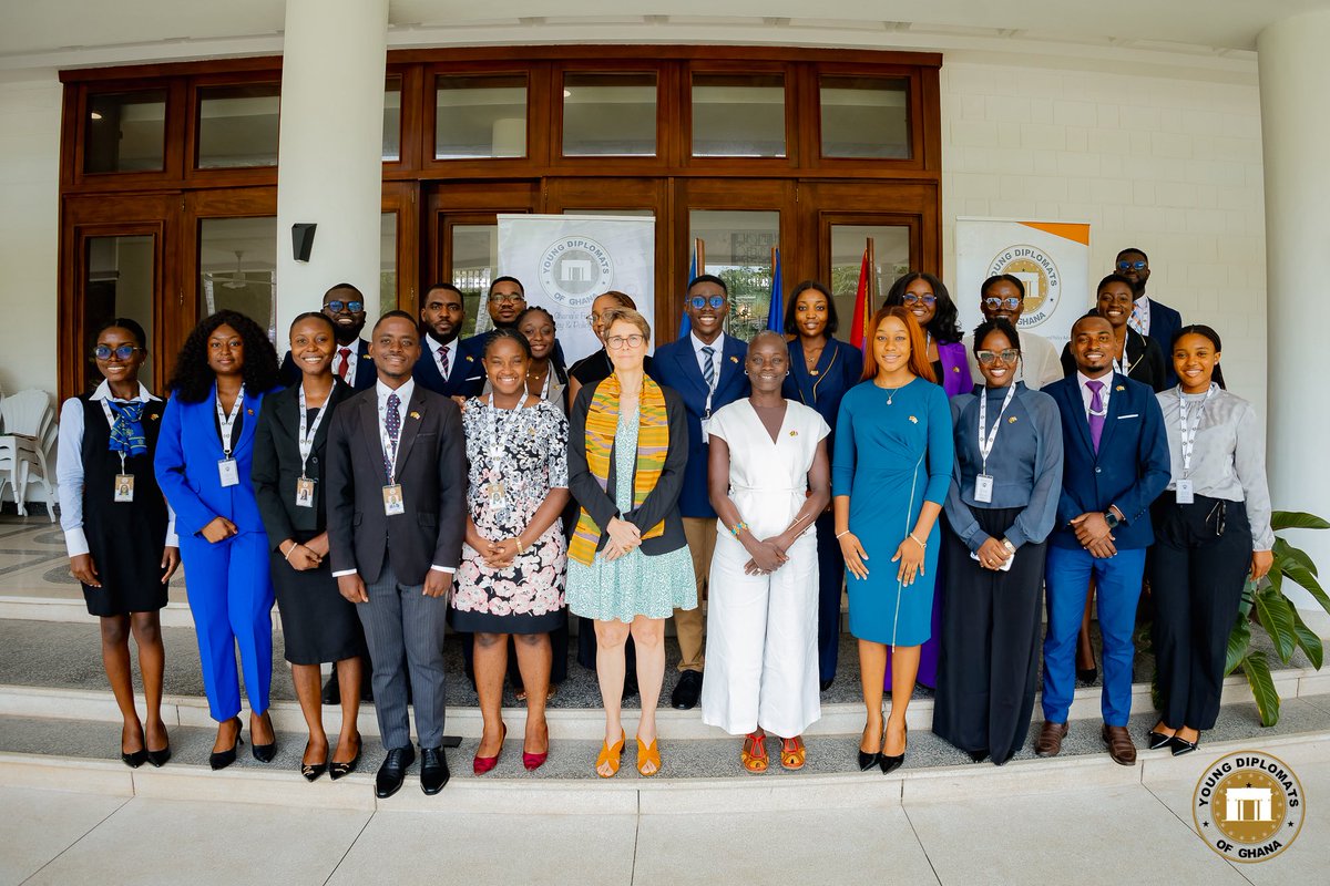 aarkomensah's tweet photo. An insightful breakfast meeting with H.E. Diarra Dimé-Labille, Ambassador of 🇫🇷 France to Ghana🇬🇭, discussing the enduring Ghana–France partnership and opportunities to deepen cooperation through diplomacy, trade, education and youth engagement.

Grateful for the enriching conversation and valuable perspectives.

#FranceGhana #Diplomacy #InternationalRelations #YoungDiplomatsofGhana