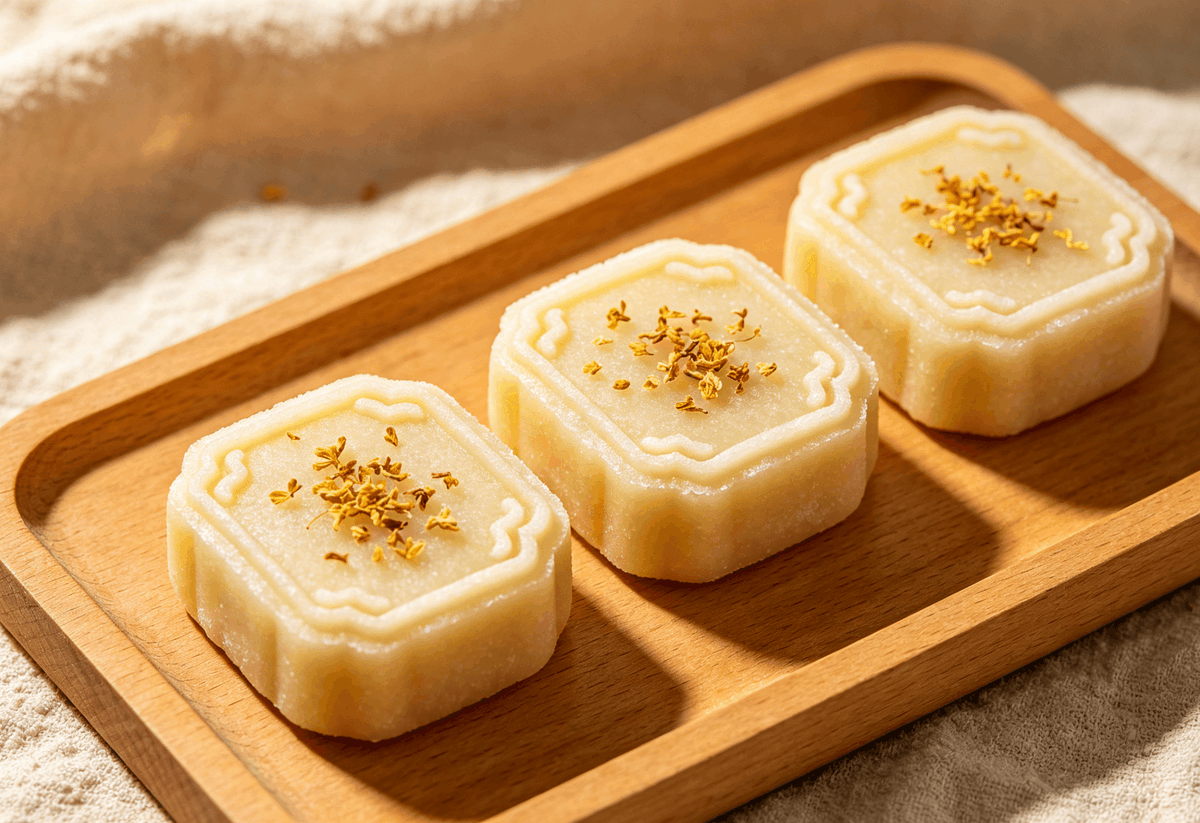 chuba_sunep's tweet photo. Yesterday, Mrs. Li left a plate of homemade osmanthus cakes at my door with a note: "Fresh from my kitchen, share some joy!" Such a warm neighborhood vibe makes every day sweet! ， https://t.co/sIvEJlfYa4
