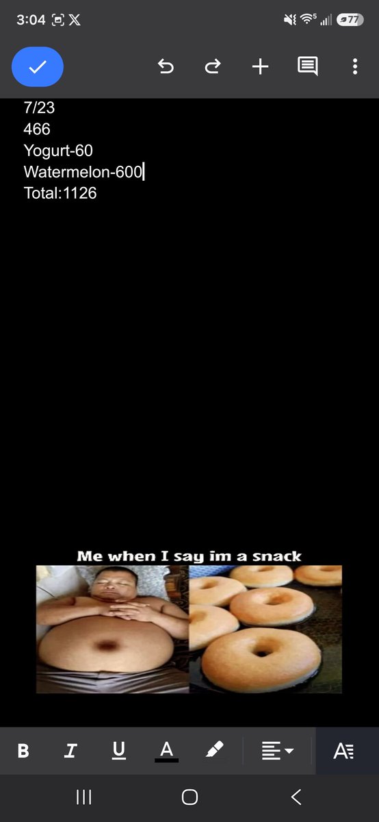 Existentiol's tweet photo. #edtw
#fatspo
#bringbackfatshaming
#im276lbs
#imgoingtobe126lbs
#imdoingthisformyhealthandhappiness
#ifyouslipupgetbackonthewagon
#nooneiscomingtosaveyou
#calories
#mukbang
#letthemeatforyouangel https://t.co/Tb9CztF280