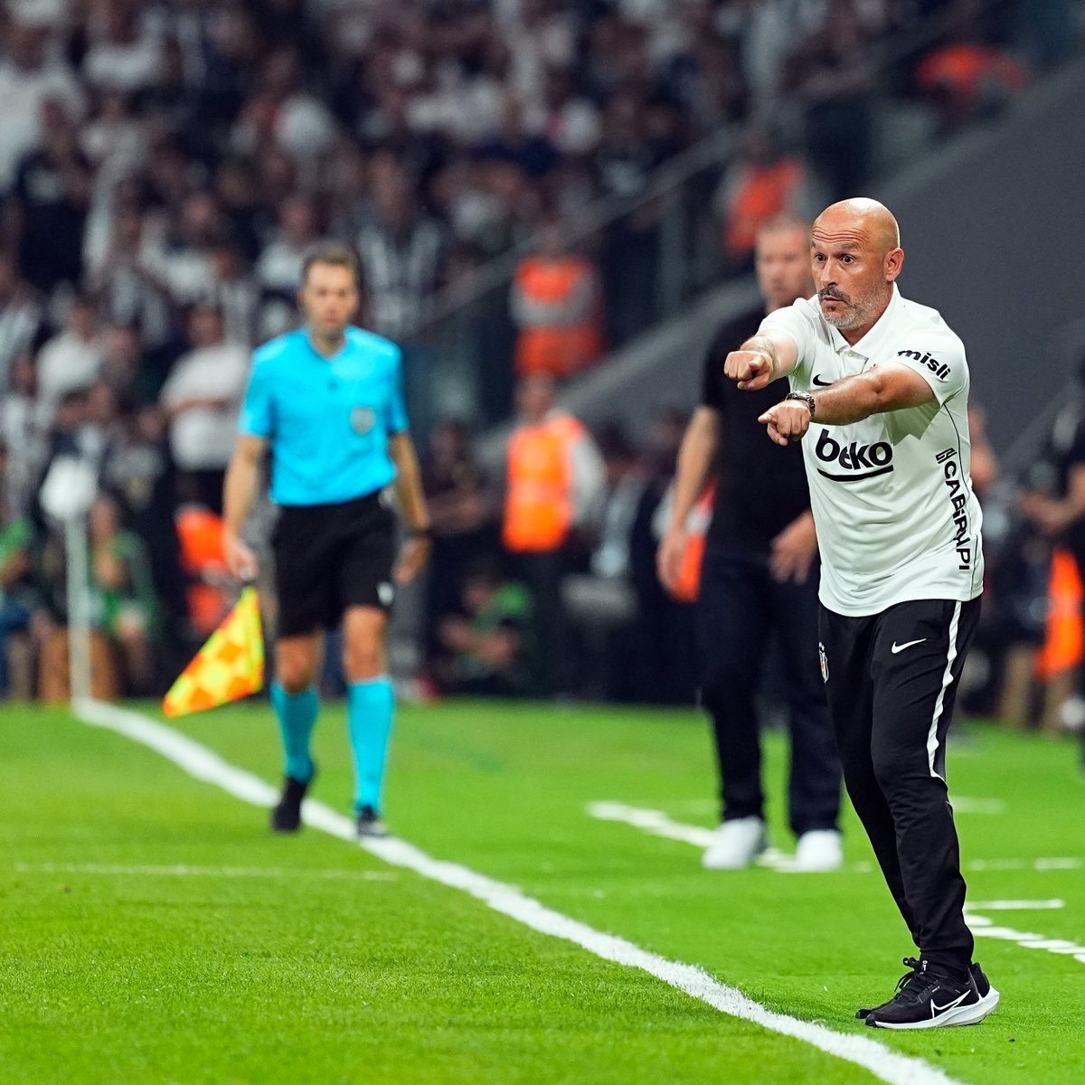 trtspor's tweet photo. Maçı adeta yaşıyor.

🦅👔 Vincenzo Italiano https://t.co/EllnpwmrYy