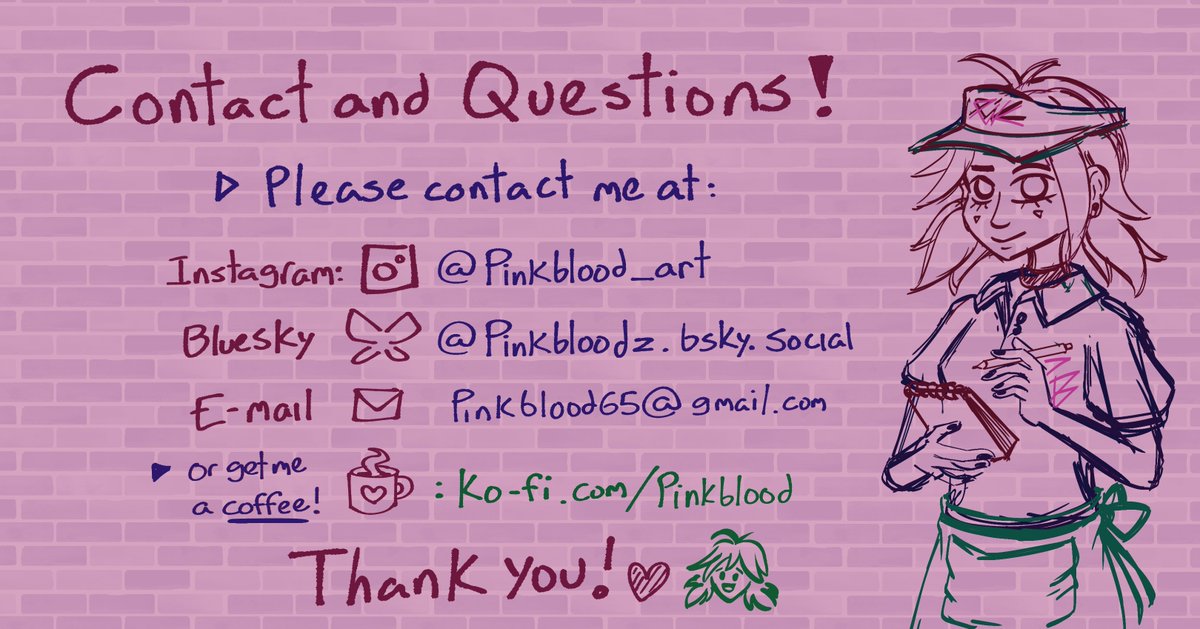 Pinkblood_art's tweet photo. Peoplee!! Im opening comissions but I dont post here anymore, please contact me in any other link or my linktree in bio! :3 💜✨️ https://t.co/APYCezNfV7