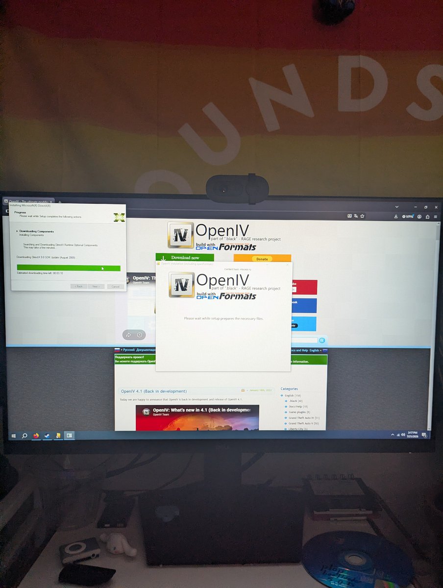 pierreluigi215's tweet photo. Fuck it, we're back on windows, setting everything up for the project https://t.co/M17mxKnBZb