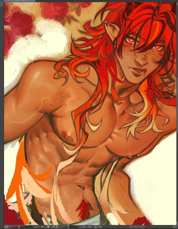 Demonyom's tweet photo. Old drawing... I reeeally should finish it someday https://t.co/QnMs6UxwCY