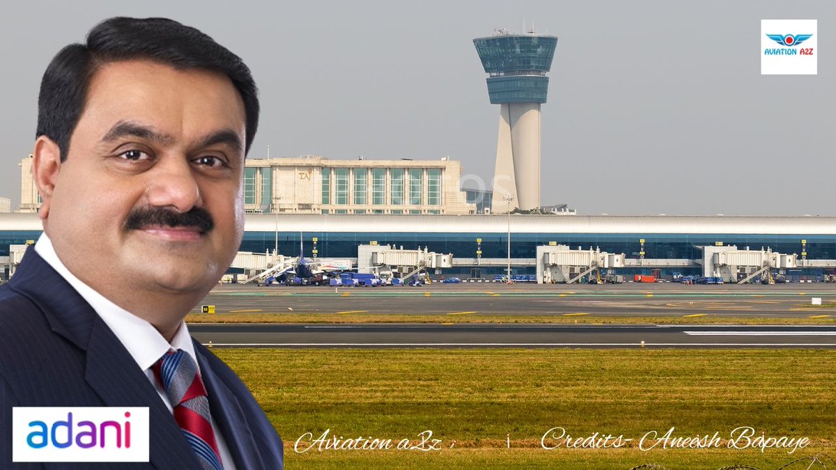 Aviationa2z's tweet photo. Gautam Adani Plans to Launch New Airline in India✈️

Adani Group is evaluating the possibility of launching a new airline, a move that could increase competition in India’s aviation market, which is currently led by @IndiGo6E (6E) and @airindia (AI). The proposal remains under consideration, with no final decision announced.

The development comes as the infrastructure conglomerate expands its airport business, operating eight airports including Mumbai Airport (BOM) and Navi Mumbai International Airport (NMIA). The group is also reportedly exploring investment in an existing airline as another possible route into commercial aviation.

Read in detail👇🔗
https://t.co/TmNwR1CjX4
#Aviationnews #Adanigroup #Newairline