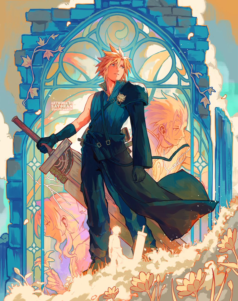 say0ranarts's tweet photo. in memory🌼 #FF7 https://t.co/157HTBeitx