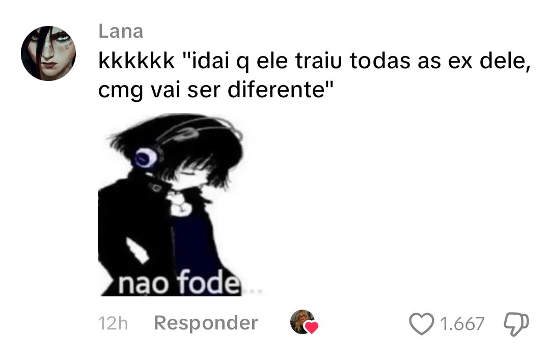 cclablis's tweet photo. @DoceNoia Esse comentário no Tik Tok define minha opinião https://t.co/Ej8M7cd96e