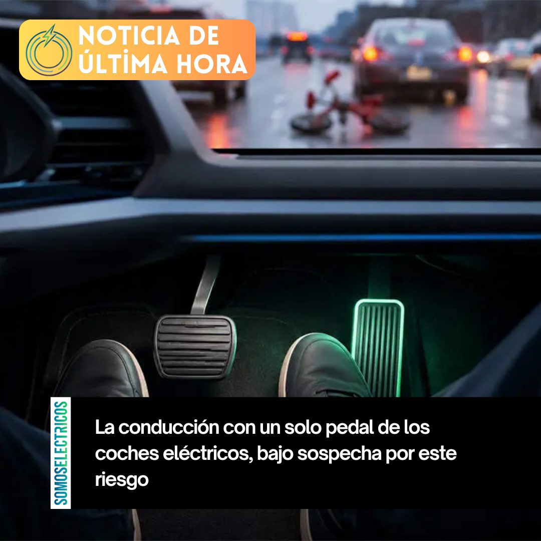 maselectricos's tweet photo. La conducción con un solo pedal de los coches eléctricos, bajo sospecha por este riesgo👀 Te lo contamos en nuestra web: https://t.co/KFz1cNkgiN📲 Enlace directo en primer comentario 👇#somoselectricos #cocheselectricos #conduccion #ev #conducir https://t.co/Wvr5eYnFGO