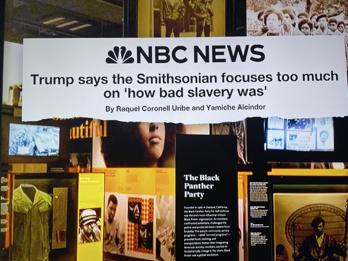 TakeItEasy770's tweet photo. So Trump thinks that slavery was not that bad?? https://t.co/84KXErqsAK