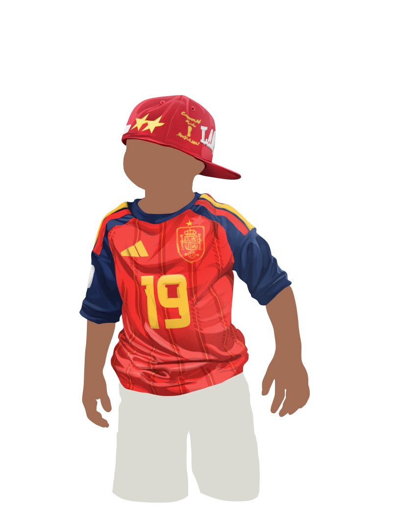 SalamCash016's tweet photo. .A future star, painted with passion. 🌟⚽🎨#digitalartㅤㅤㅤㅤ #graphic #lamineyamal #worldcup #keyne https://t.co/d4Z8QtLOc1