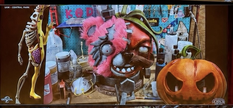 FireMonkey's tweet photo. Universal Orlando Halloween Horror Nights X Fortnite - FORTNITEMARES characters 

via parcsloisirsmagazine on instagram https://t.co/80yUjQX9SS