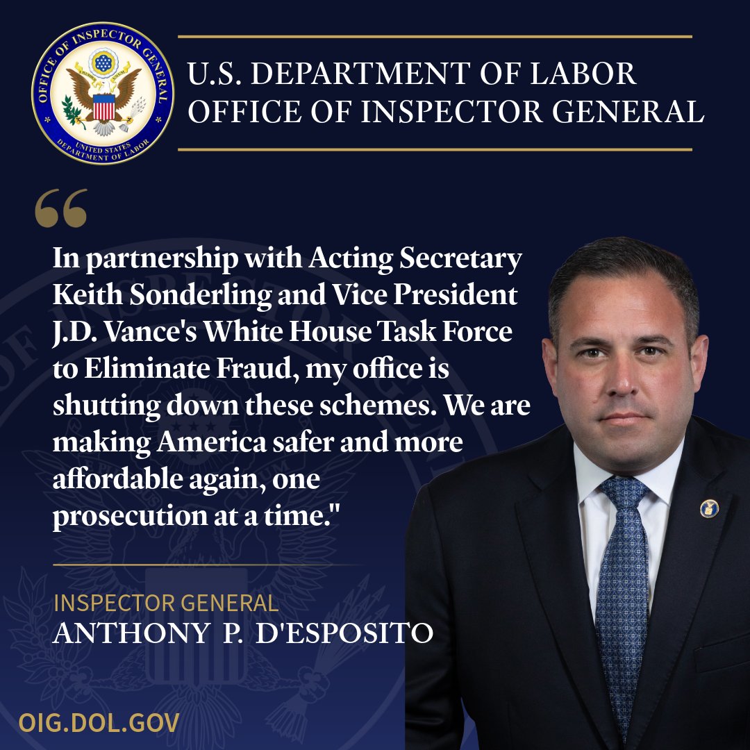 DOL OIG tweet media