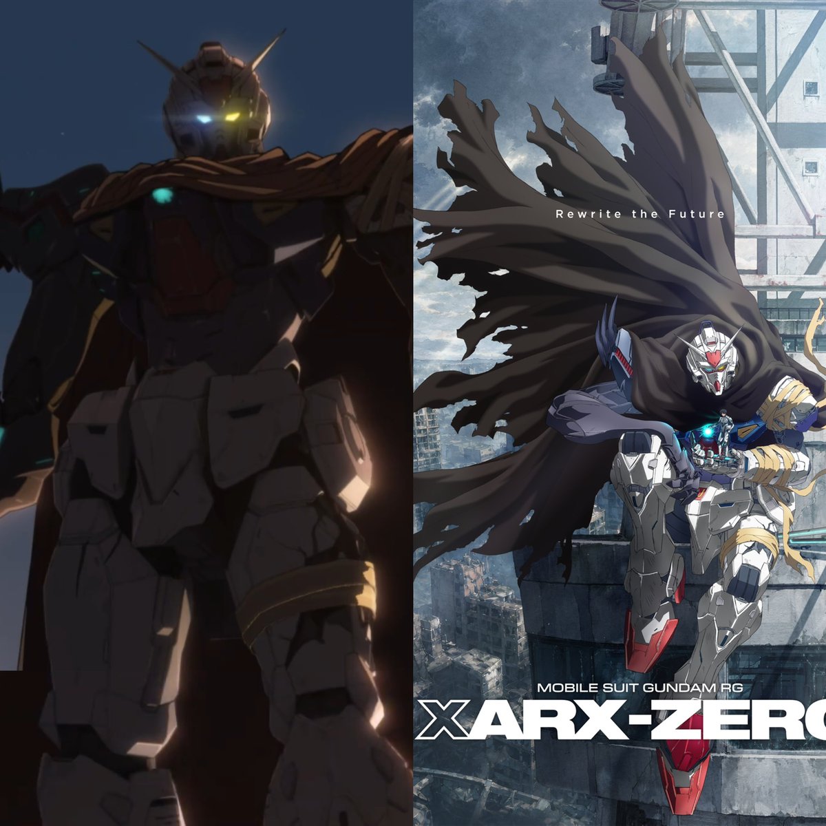 gundam_news105's tweet photo. The show hasn’t even started yet and the Gundam is already aura farming https://t.co/98sSkDXKlL