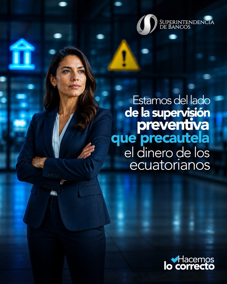 superbancosEC's tweet photo. La Superintendencia de Bancos informa a la ciudadanía que SOLUCIONES FINANCIERAS no está autorizada 🚫 para captar dinero del público ni para realizar actividades financieras.

Cuida tus recursos 💵 y confíalos únicamente a entidades autorizadas. 👌🏻

Trabajamos por la vigilancia y supervisión financiera en favor de tu seguridad. 🛡️
.
.
.
#EntidadesNoAutorizadas
#SupervisionFinanciera
#HacemosLoCorrecto✅