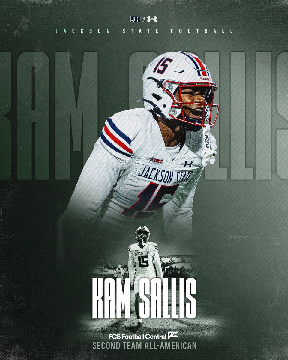 gojsutigersfb's tweet photo. . @KameronSallis was named Second Team FCS Central Pre-Season All-American by StatsPerform! 🔥
#GuardTheeYard https://t.co/AWhqpVqZB0