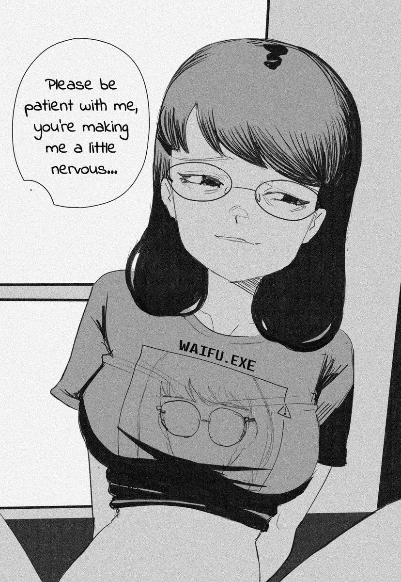 WaifuNekori's tweet photo. I'm shy... https://t.co/7jlYKbBYxA