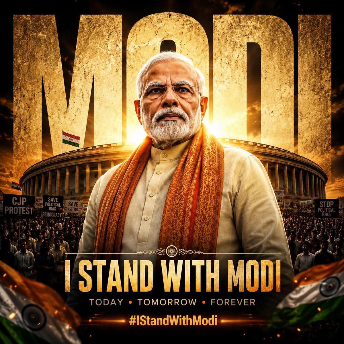 gopa_kp's tweet photo. हौसला कमजोर मत होने देना इस महामानव का 
मेरे एक से क्या ही फ़र्क़ पड़ेगा त्याग दो इस तन्द्रा को 

हमारी आने वाली पुश्ते पूछेगी , जब षड्यंत्रों का जाल बिछाया जा रहा था, तब कहाँ थे तुम ?
  आओ मिलकर बुलंद करे 
 मोदी युग को प्रचंड करे 
Retweet 🔁
#IStandwithmodiji 
#notmyprotest https://t.co/DrvUwJtSqv