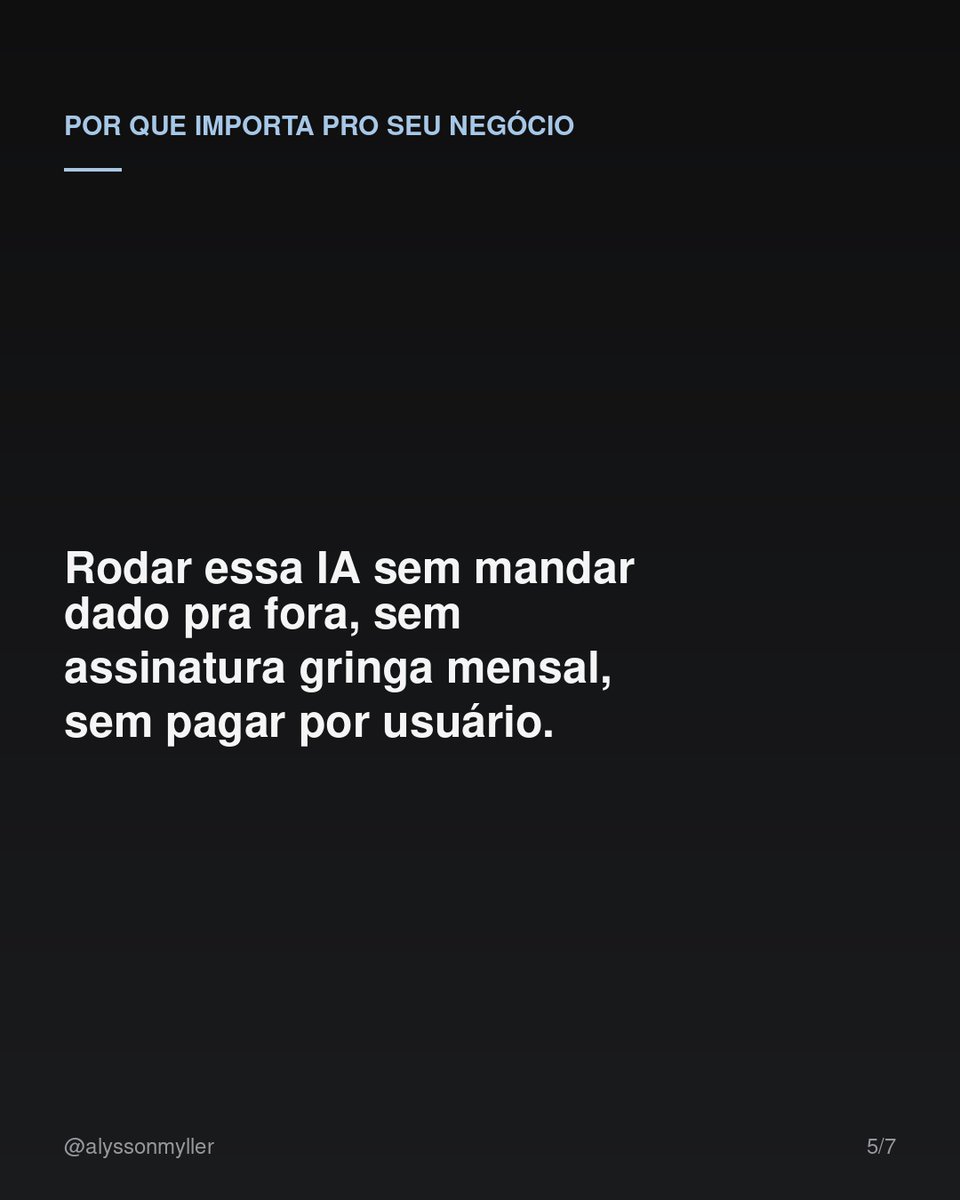 alyssonmyller's tweet photo. Continuando: por que isso muda o jogo pra quem decide tecnologia no dia a dia 👇 https://t.co/JwqA4xJJvC