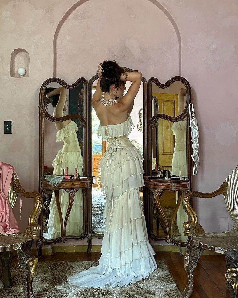 angelsinfrance's tweet photo. daydreaming about this mirror palais dress https://t.co/kR9e1EGEMI