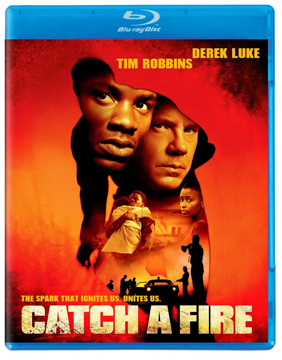 disc_connected's tweet photo. ***ANNOUNCEMENT***
Coming on September 29th on Blu-ray in the US from @KinoLorber: #CatchAFire (2006)!
From Phillip Noyce, director of Patriot Games, Clear and Present Danger and The Bone Collector, comes an action-packed journey of sabotage, corruption, alienation and murder. Tim Robbins (The Shawshank Redemption) and Derek Luke (Friday Night Lights) give first-rate performances in this suspense thriller based on the true story of Patrick Chamusso, a young, apolitical man accused of terrorism in 1980 South Africa. Set against a country torn by Apartheid and two cultures at war, Catch a Fire is the gripping account of the spark that ignited a man, inspired a revolution and united a country.
Product Extras :
Audio Commentary by Director Phillip Noyce and Writer Shawn Slovo with Actors Tim Robbins, Derek Luke, Bonnie Henna, Robyn Slovo and Patrick Chamusso
Deleted Scenes
Theatrical Trailer
5.1 Surround and Lossless 2.0 Audio
Dual-Layered BD50 Disc
Optional English Subtitles
#BluRay #PhysicalMedia #BluRays #BoutiqueBluRay #CultMovies #DiscConnected #KinoLorber #TimRobbins #DerekLuke #PhillipNoyce