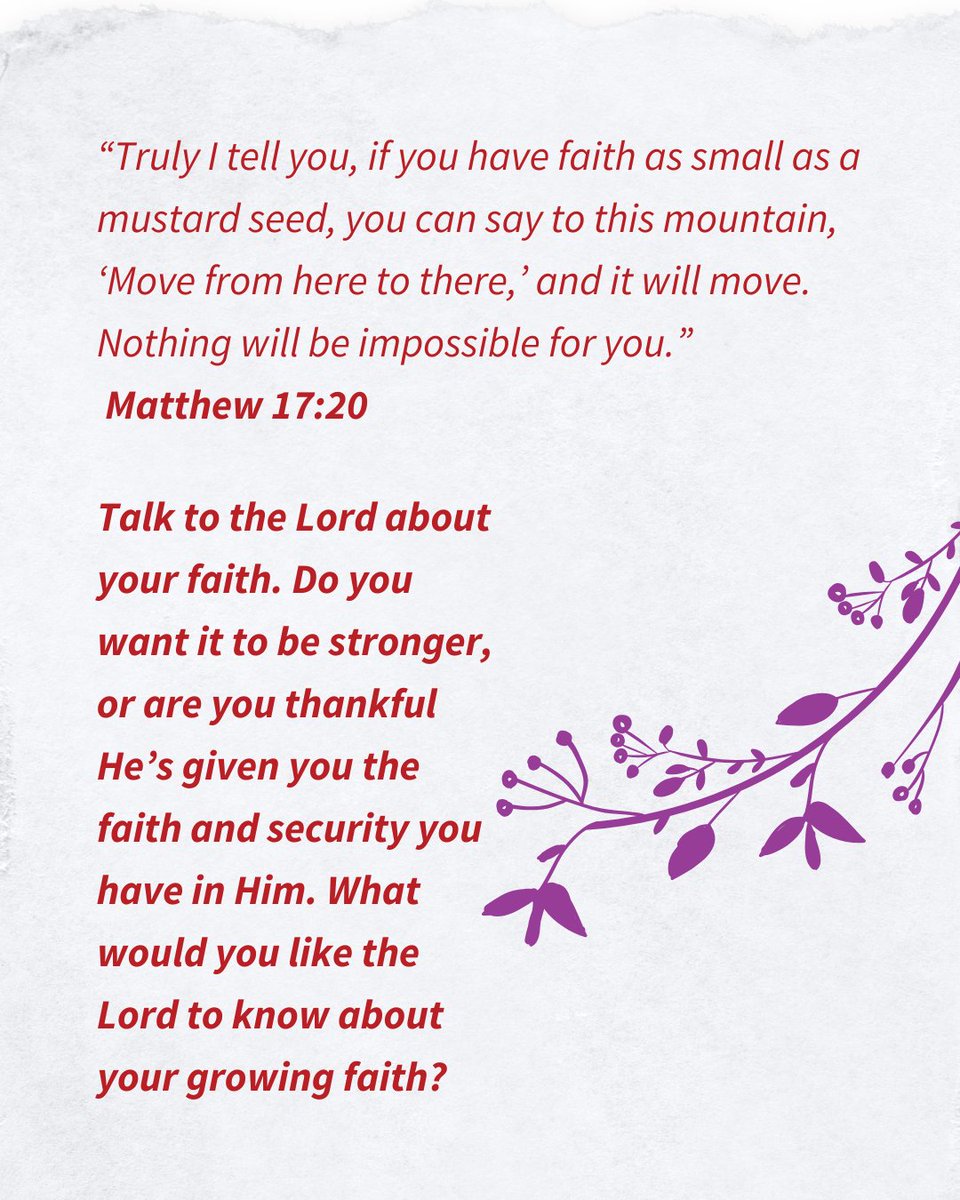 niNeChristian's tweet photo. ๐ Take 90 seconds to pray: Talk to the Lord about your faith. Do you want it stronger, or are you thankful for what you have? What would you like Him to know? #PrayerChallenge #BeStill #FaithJourney #Matthew17 https://t.co/NgirtNwmWW