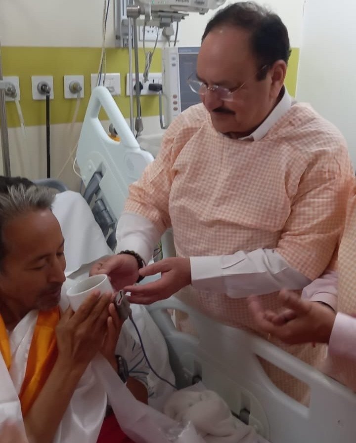 Remanchal17AM's tweet photo. Sonam Wangchuk is ending his hunger strike. 

What happens to the protest now?

#neetexampaperleak #modiji #sonamwangchuk #cjpmovement https://t.co/6BFutoizPK