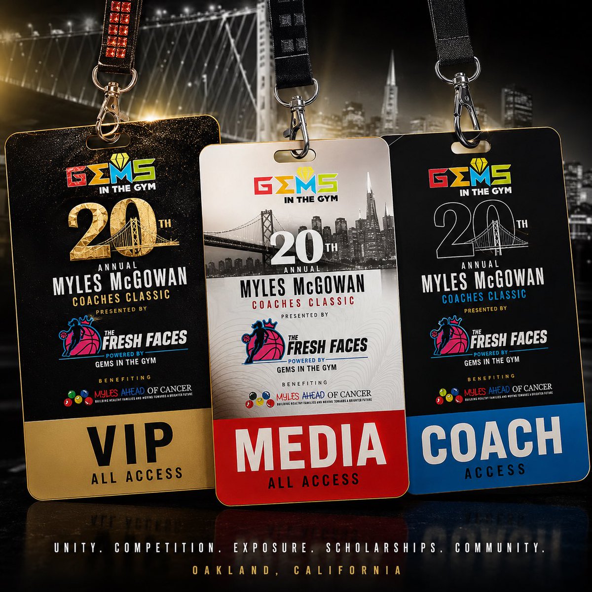 gemsinthegym's tweet photo. Behind every great event is an even greater team.

As we prepare for the 20th Annual @MylesClassic , we’re looking for people who believe in something bigger than basketball.

Whether you’re a member of the media, a coach, mentor, or someone who simply wants to serve as part of our event staff, we’d love to have you join us.

This event has never been built by one person. Since 2006, it has been powered by a community of coaches, families, volunteers, officials, businesses, and supporters who understand that when we come together, lives are impacted far beyond the final buzzer.

If you’d like to be part of this year’s legacy:
📩 DM us
📧 gemsinthegym@gmail.com
📞 (707) 208-6621

Let’s celebrate 20 years of unity, opportunity, service, and community—together.

This is our community project.
Let’s make Year 20 the most memorable one yet.

#MylesMcGowanCoachesClassic #GemsInTheGym #FreshFaces #MylesAheadOfCancer #Oakland
