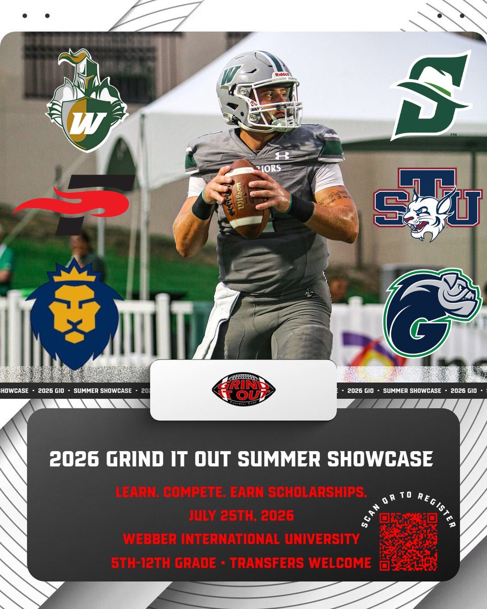 CoachBoom3's tweet photo. It’s going down this Saturday! Athletes are competing and 🅾️ffers are going out! Don’t miss your opportunity hit that QR code on the bottom right! @GIOTeamCamp https://t.co/ngVJp674JN