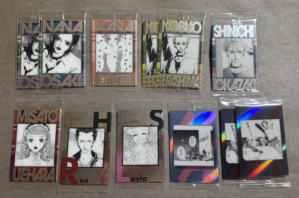 mob31okurasuki's tweet photo. 【買取】NANA ツインウエハース

追加分です。
【譲】画像のカード
【求】定価（198円）+送料

まとめての方優先します。
郵送となります。
検索からでもお気軽にお声掛けください。 https://t.co/XwHPa9kqy3