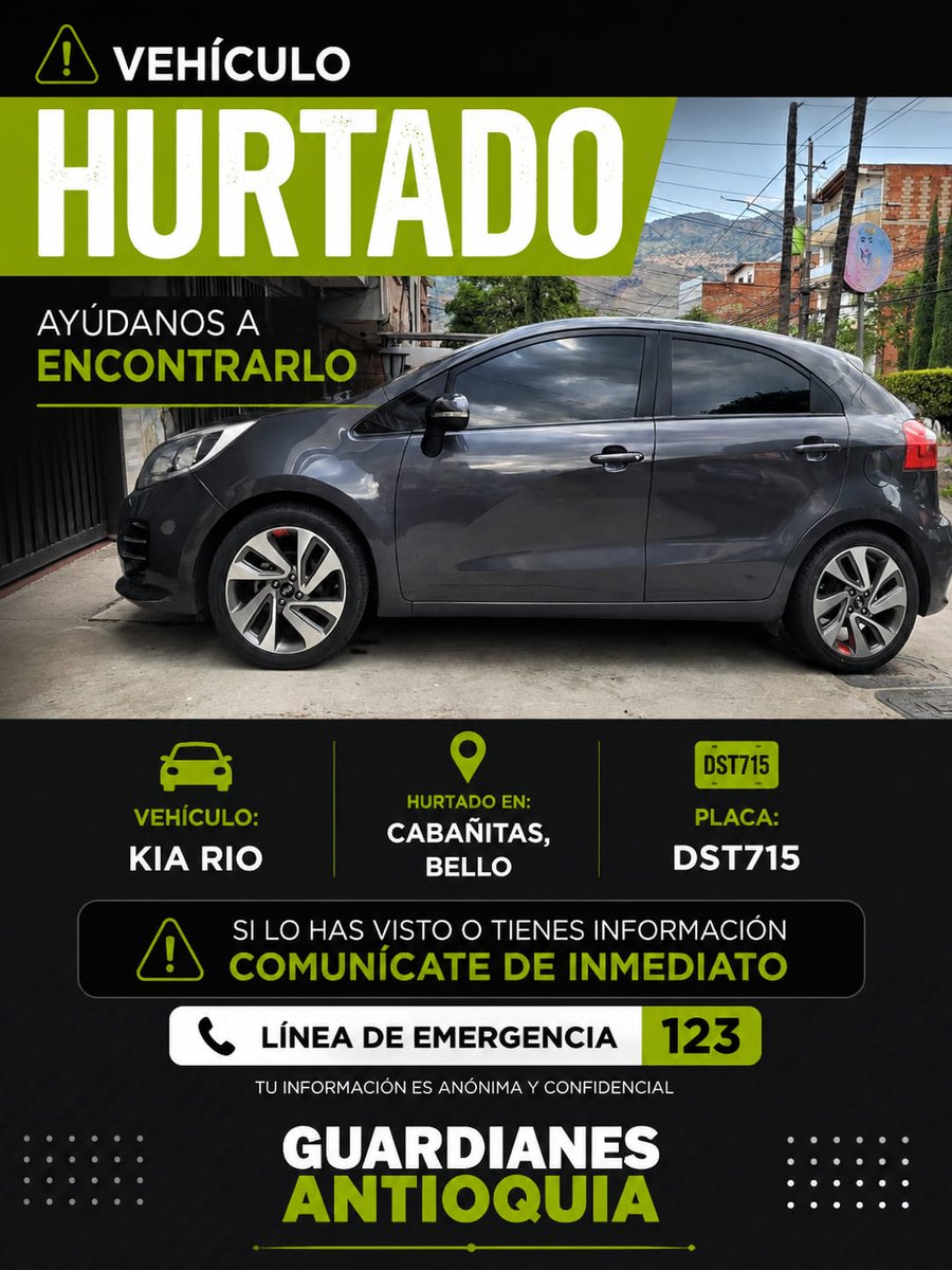 Guardianes_Ant's tweet photo. #hurtodevehiculo @PoliciaMedellin @AlcaldiadeBello https://t.co/UwbzK7Ro4B
