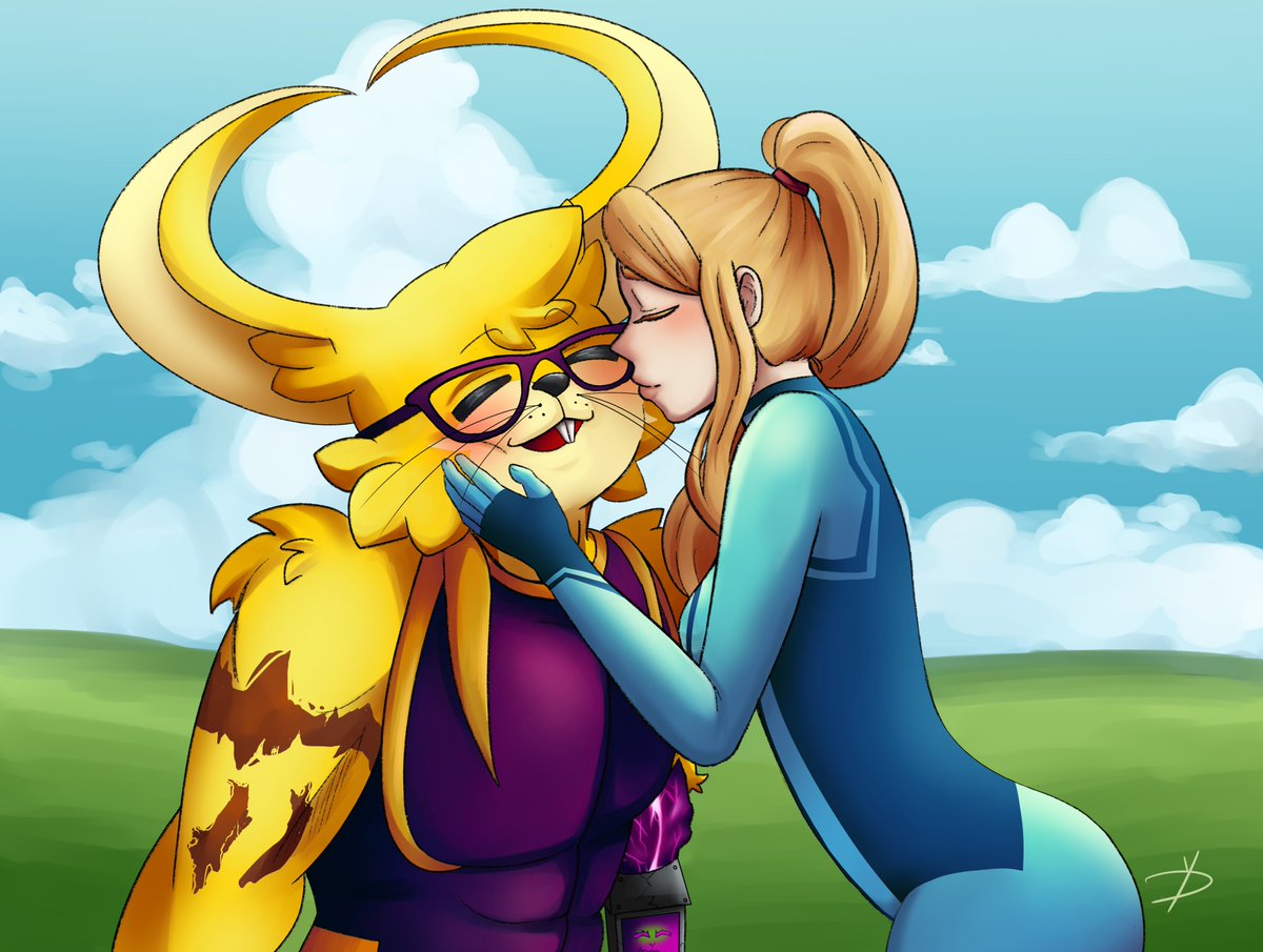 Chrix135_'s tweet photo. Gran Obra de arte hecha por la talentoza de @daysiluvu! 💖❤️💕 💞💜💛💜 Vayan a apoyarla en su arte y redes sociales! 

#Ocxcanon #SamusAran #Metroid #OCㅤ #Samus https://t.co/ypiYYX4Is1