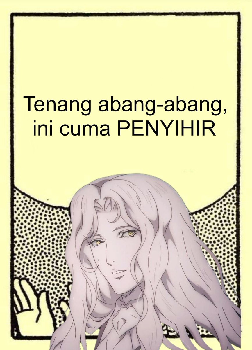 PurgerMagnus's tweet photo. Pada heboh banget sama penyihir? https://t.co/3xqoI2ouSB