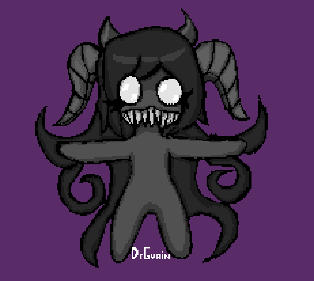 Gvain14240's tweet photo. #TBOI #siren #DrGvain #thebindingofisaac My first artwork lol https://t.co/mx939uLREp
