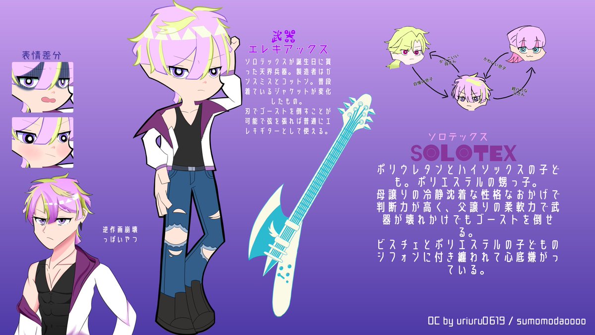 uriuru0619's tweet photo. #NewPSG  #paswgoc 
My yumeship got a child! That boy, Solotex, is just as calm and collected as his mom!✨ Please be kind to him!💕
Also, apparently @momo_pyunUwU 's daughter, Chiffon, has a one-sided crush on him. https://t.co/retZVZ1arC