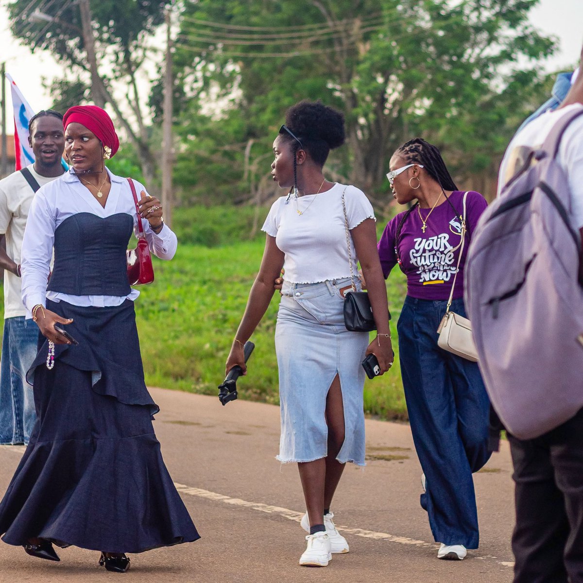 Campus9jaa's tweet photo. Denim met creativity, confidence met style, and FUTA once again reminded everyone that fashion lives on campus.
Denim on Denim | FYB Week 💙👖

#FUTAFYB2026 #FUTA #FUTAStudents #CampusLife #CampusFashion #FYBWeek #StudentCulture https://t.co/IW30UxCtRk