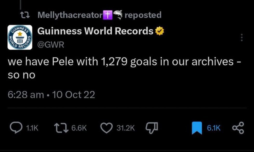Alemighty6's tweet photo. Messi fans worldwide, this is what we feast on the day of their 1,000 goals celebration 😂😂 https://t.co/zNABPjSnOh